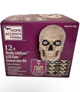 12 ft. Skeleton Skelly Eye Kit - Home Accents Holiday Halloween New - Picture 1 of 6