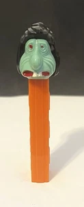 1970 RARE PEZ Dispenser Green MR. UGLY - Orange Stem - No Feet - AUSTRIA - Picture 1 of 8