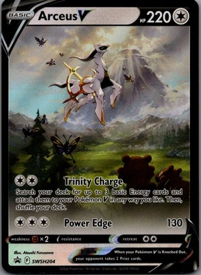 Arceus V Promo SWSH: Sword & Shield Promo Cards SWSH204 NM - Image 1 of 2
