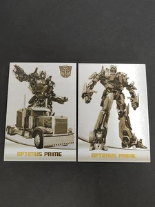 Transformers Optimus Prime card Hasbro 2011 set CR-04 CR-01 Foil Holo eb169 - Picture 1 of 6
