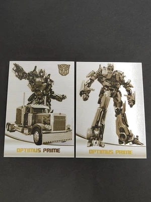 Transformers Optimus Prime card Hasbro 2011 set CR-04 CR-01 Foil Holo eb169 - Image 1 of 4
