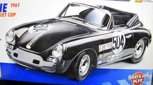 Burago  Porsche 1961 356 B cabriolet Cup die-cast metal model kit 1/24 59510 car - Picture 1 of 7