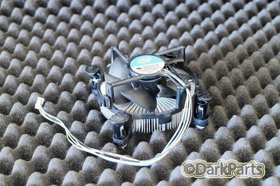 Intel E97378-001 Socket 1150 1155 1156 Copper Core Heatsink & Fan CPU Cooler - Image 1 of 1
