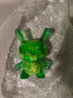 2016 NYCC Sour Apple 5" Infected Kidrobot Dunny by Scott Wilkowski - Image 1 of 4