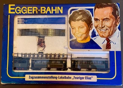 Egger Bahn Set 5003  - FEURIGER ELIAS mit OVP - - Bild 1 von 3