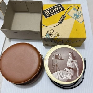 Vintage 1959 ROWI Pneu Camera Cord Vintage With Original Box no complete - Bild 1 von 5