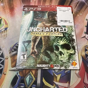 Uncharted Drake's Fortune (Playstation 3 PS3) Promo Funda Cartón Totalmente Nueva - Imagen 1 de 3