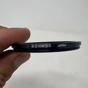 Japan Made 62mm to 55mm Step Down Ring Camera Lens Filter Adapter Ring 62-55mm - Picture 1 of 3