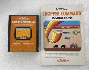 Chopper Command (Atari 2600, 1982) Original Cartridge & Manual - Bild 1 von 6