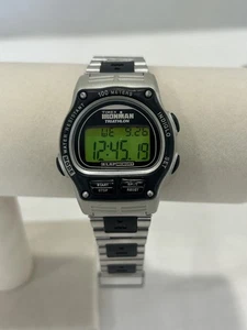 Reloj digital de cuarzo de acero inoxidable Timex Ironman de triatlón para hombre de colección - Imagen 1 de 14