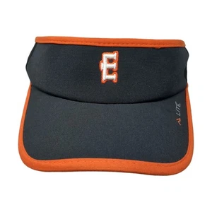 A Lite Strapback Sun Visor Cap Black One Size Adjustable Pacific Headwear - Picture 1 of 9