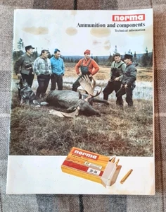 Vintage Shooting Norma Ammunition And Components Technical Information Catalogue - Picture 1 of 4