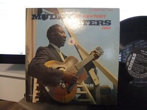 MUDDY WATERS LIVE AT NEWPORT ON ORG. CHESS RECORDS BLACK LABEL 1960 - Picture 1 of 2