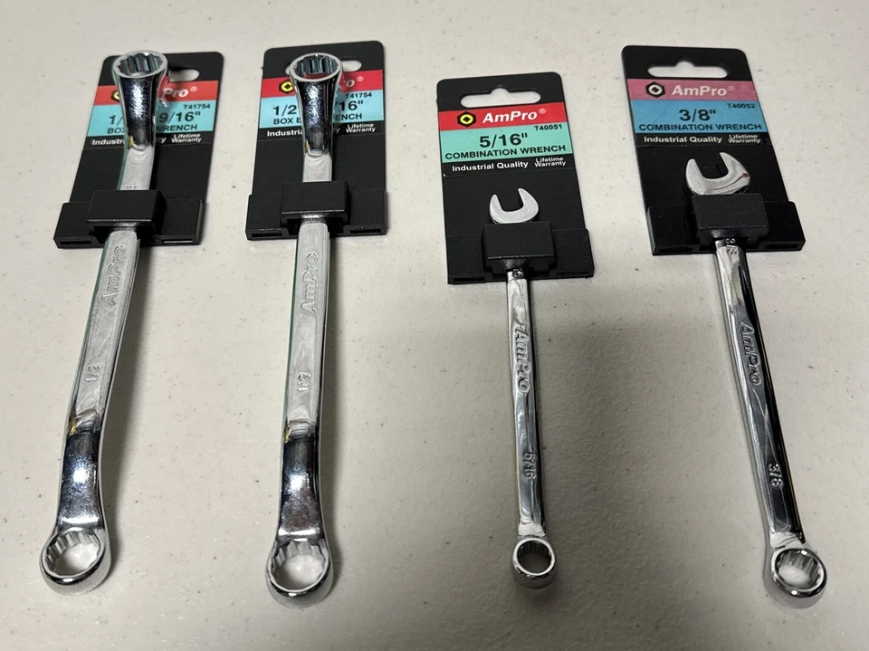 Juego de llaves de caja y llaves combinadas Am Pro U16 Foto 1 de 4