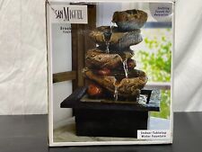 San Miguel Brookside Tabletop Water Fountain Decor NEW