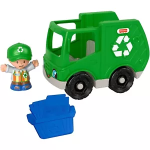 Conductor y reciclables de camión de reciclaje Fisher-Price Little People - Imagen 1 de 5