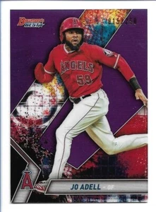 Jo Adell 2019 Bowman's Best Top Prospects refractor púrpura/250 #TP-27 Angels - Imagen 1 de 2
