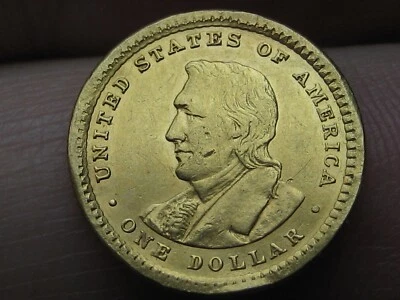 1905 Lewis and Clark Exposition Gold Commemorative $1 One Dollar - Image 1 of 4