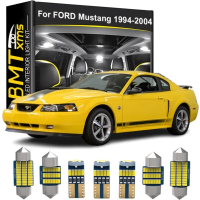 14x Interior LED Light Bulbs License plate Trunk For FORD Mustang 1994-2004 - Image 1 of 4
