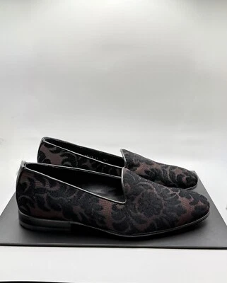 ETRO Men’s Smoking Slipper in Contrasting Paisley Detail Sz. US8 - Image 1 of 4