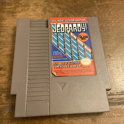 Jeopardy Junior NES Nintendo - Image 1 of 2