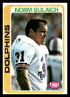 1978 Topps  368 Norm Bulaich  Miami Dolphins
