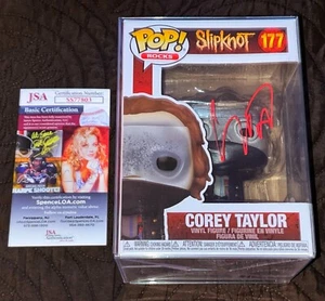 Corey Taylor Signed Funko 177 JSA Slipknot - Picture 1 of 1