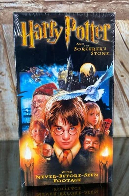 Harry Potter Sorcerer's Stone VHS Tape 2002 Warner Sealed New Watermark - Image 1 of 4
