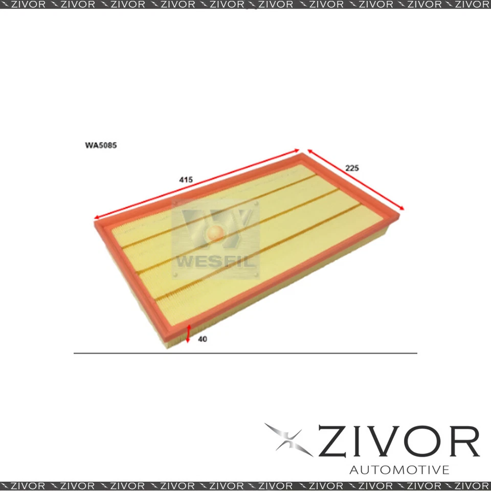 New WESFIL Air Filter For Mercedes Benz Vito 109CDi 2.2L 04/04-01/11 - WA5085 - image 1 of 1