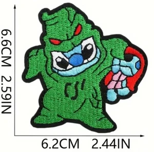 🔥 Disney Stitch Oogie Boogie Halloween Kostüm BESTICKT Patch Lilo KOSTENLOSER VERSAND - Bild 1 von 4