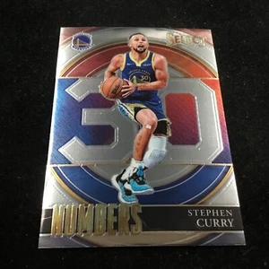 2021-22 Panini Select Select Select Numbers #5 Stephen Curry Golden State Warriors - Imagen 1 de 3