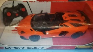 RC Super Racer Car Open Door Lights Remote Orange 1:16 scale Lamborghini Like - Picture 1 of 14