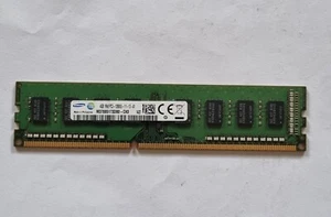 Samsung DDR3 RAM 1x 4GB 1Rx8 PC3-12800U-11-12-A1 Arbeitsspeicher - Bild 1 von 2
