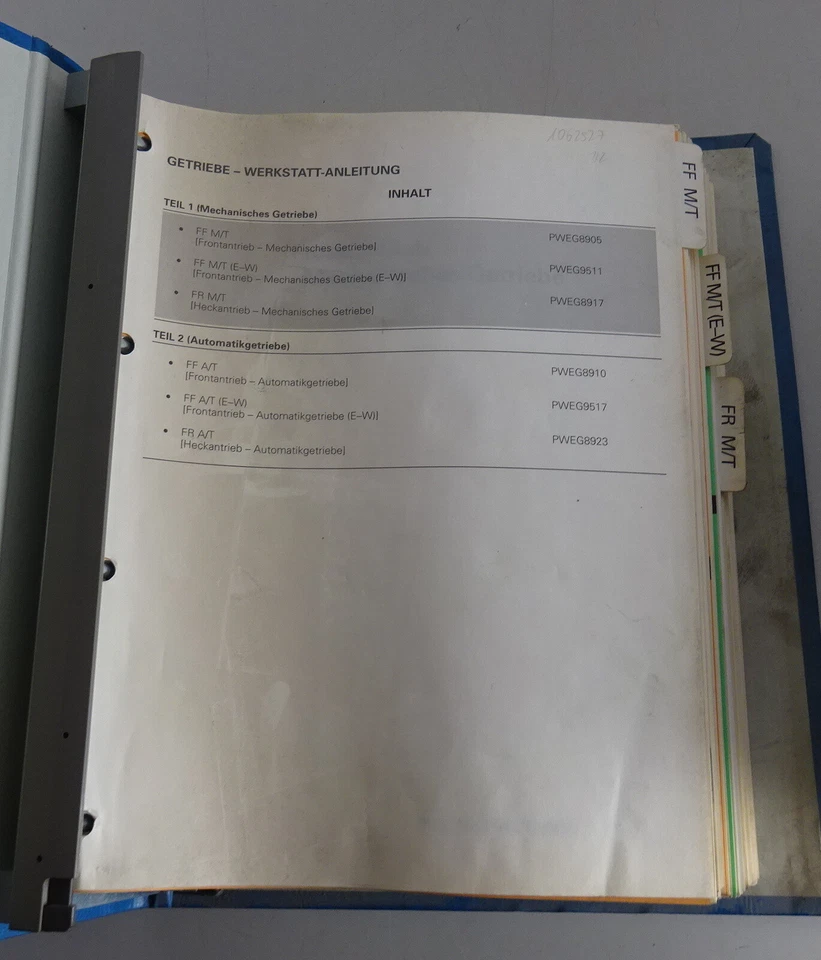 Manual de Taller Mitsubishi Caja Cambios L200/300 , Pajero, COLT Desde Año 1991 - Imagen 1 de 4