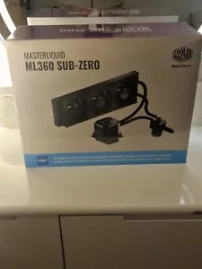 Cooler Master MasterLiquid ML360 SUB-ZERO CPU Liquid Cooler - Picture 1 of 5