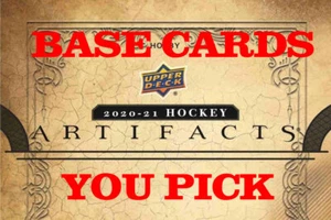 2020-21 Upper Deck Artifacts Hockey Base Cards Pick Your Card Complete Your Set - Picture 1 of 29