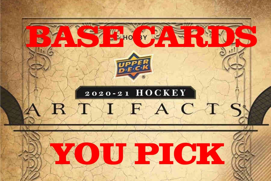 2020-21 Upper Deck Artifacts Hockey Base Cards Pick Your Card Complete Your Set - Image 1 of 1