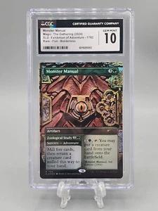MTG Monster Manual #1782 FOIL Exhibition of Adventure Secret Lair D&D CGC 10 - Picture 1 of 9