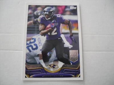 2013 Topps Jacoby Jones Baltimore Ravens #385 NFL Football Sports Card - Image 1 of 2
