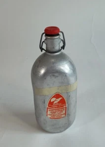Equipo de camping cantimplora Tournus Le Grand Tetras 1L vintage alpinistas franceses hecho en - Imagen 1 de 15