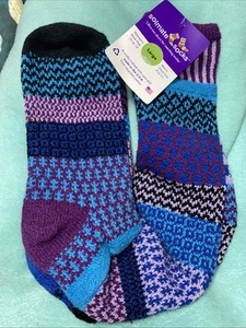 SOLMATE Raspberry Knee Socks SZ Large Adult - Women’s 10-12 Men’s 9-11 USA NWT - Picture 1 of 6