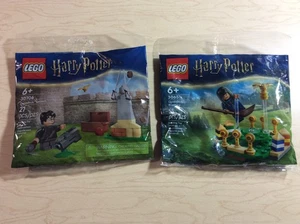 New Sealed Lego Harry Potter #30651 & #30706 Quidditch Practice & Lesson Chang - Picture 1 of 4