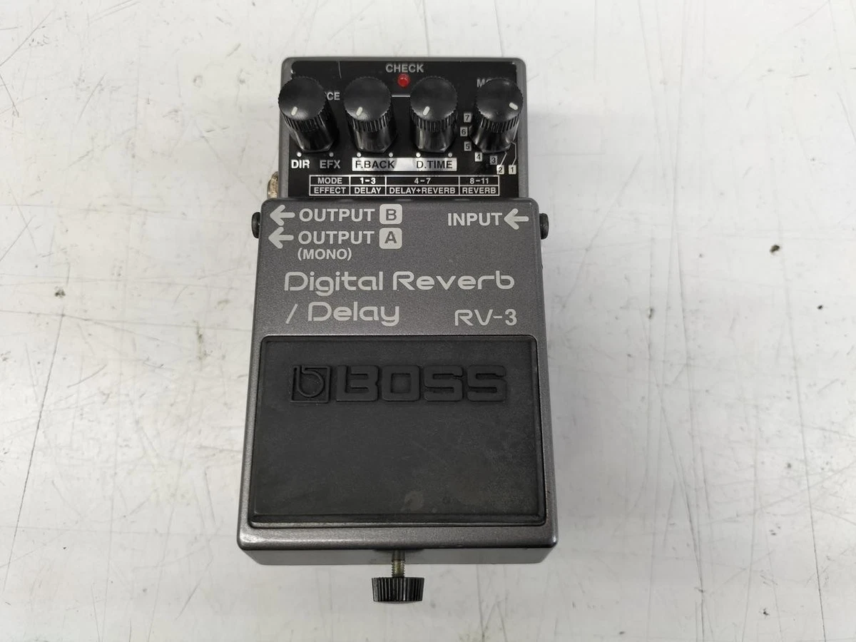 Boss RV 3 Guitar Delay, Echo & Reverb Pedals for sale | eBay
