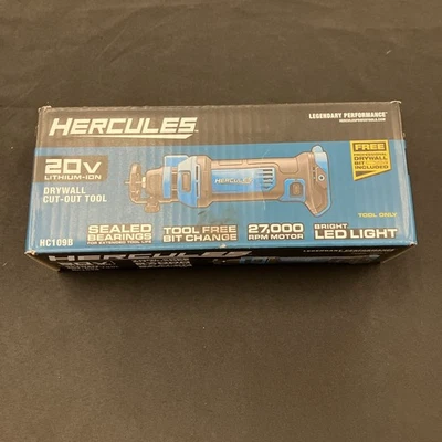Hercules HC109B 20v Lithium-Ion Drywall Cut-Out Tool -  TOOL ONLY - Image 1 of 4