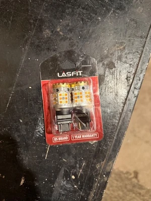 LED Turn Signal Parking/DRL Lights 7443 Switchback Amber White Anti Hyper Flash - Image 1 of 4