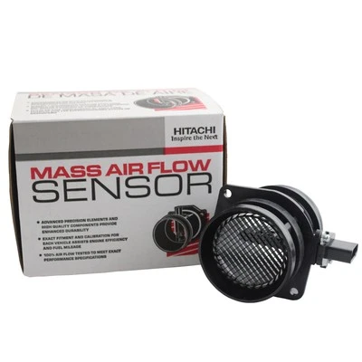Hitachi MAF0051 Mass Air Flow Sensor for Audi A3 TT TTS Quattro VW CC GTI Golf - Image 1 of 4