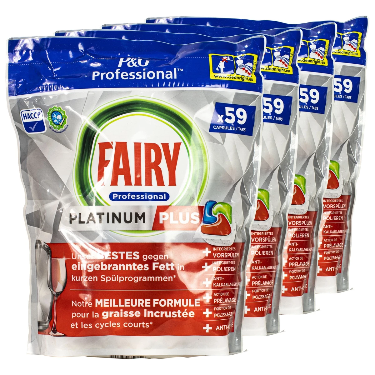 Fairy Platinum Plus Spülmaschinen-Tabs Zitrone – Reiniger Für Geschirrspüler, 13er Pack