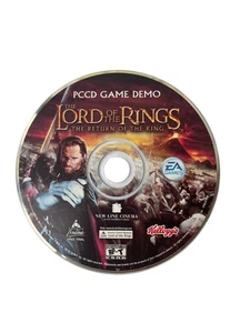 Herr der Ringe Die Rückkehr des Königs PC 2003 Spiel Demo Kellogg's - Bild 1 von 2