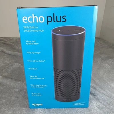Amazon Echo Plus (1st Generation) Smart Speaker - Black - Image 1 of 4