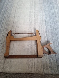 Vintage Bogensäge 14" Klinge 12" x 20" mit Griff - Bild 1 von 13